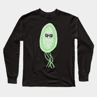 Cute Bacteria Microbes Long Sleeve T-Shirt